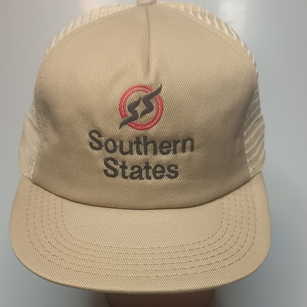 Vintage Southern States Trucker Mesh Hat Snapback